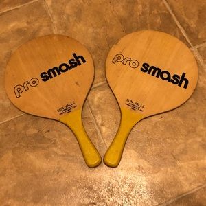 Vintage Pro Smash Ball Paddles Panama City beach Fl Sun Valle beach tennis Decor